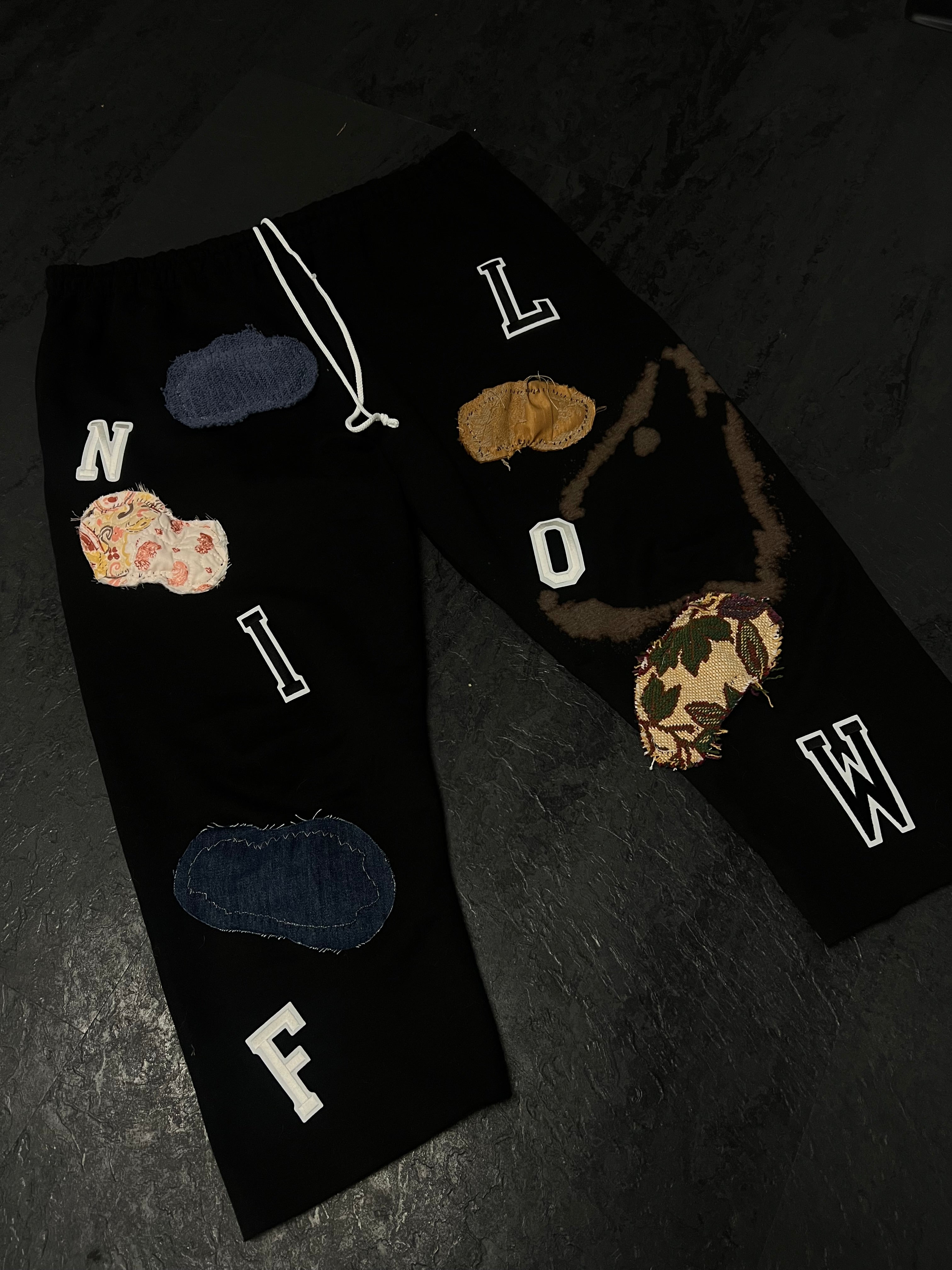 3/4 letter sweat pants
