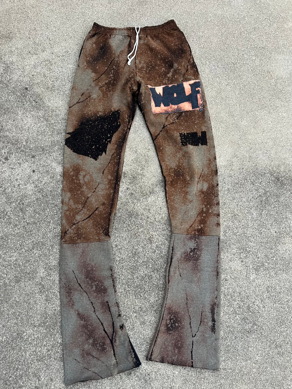 Stacked Brown Sweats (L)