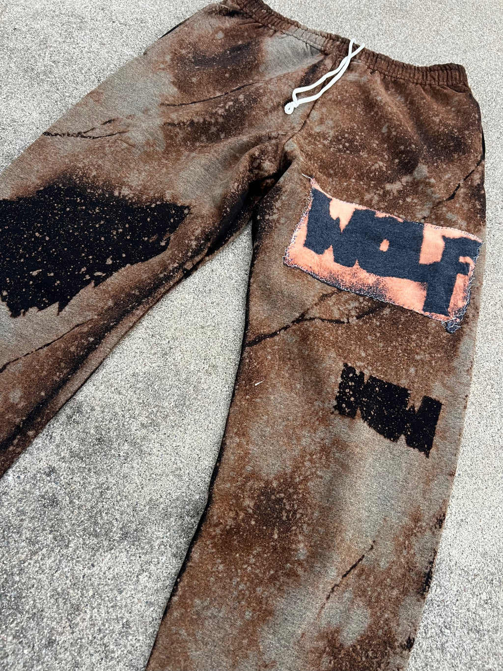 Stacked Brown Sweats (L)