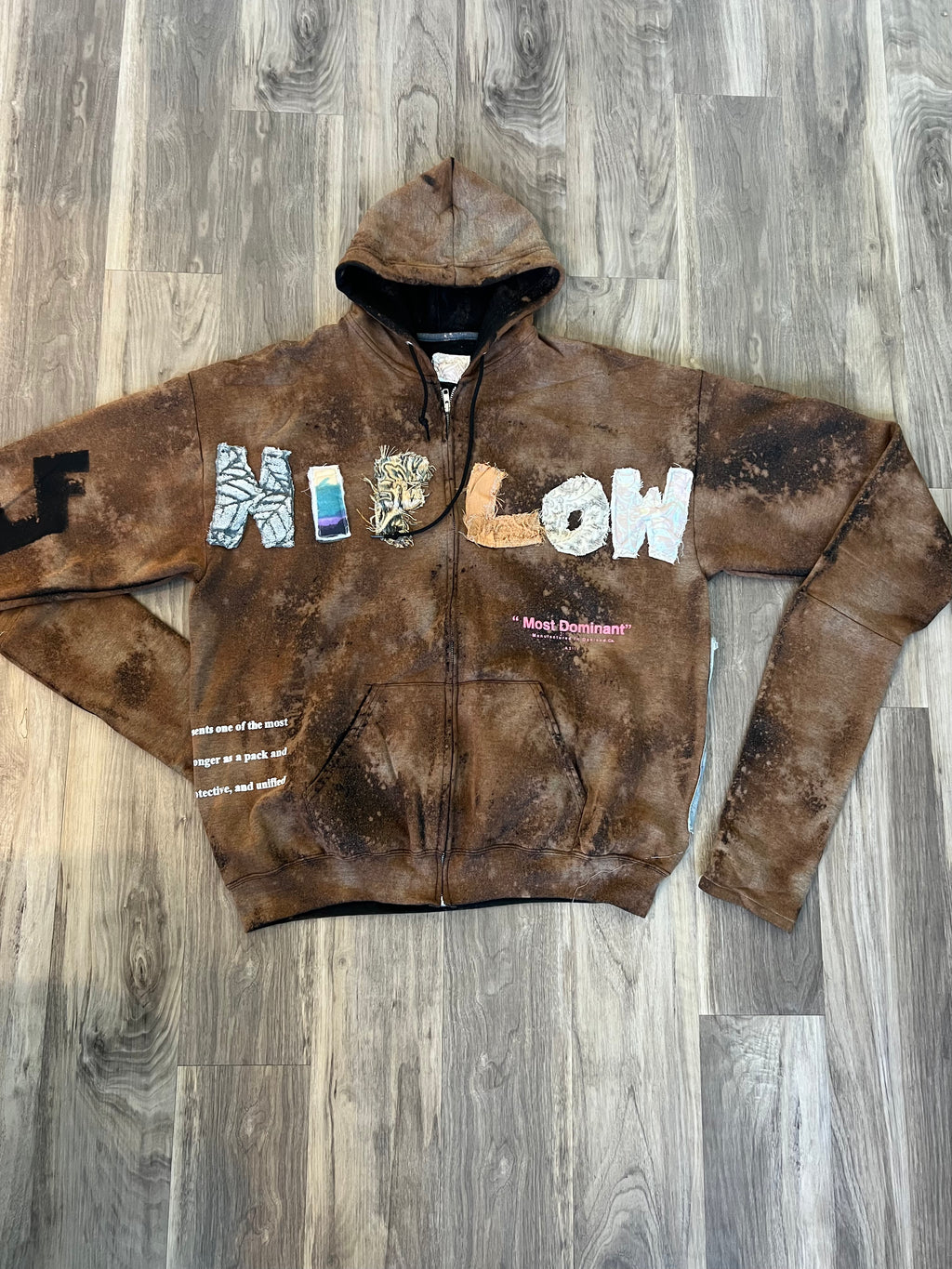 Niflow "Stacked" Zip Up Hoodie